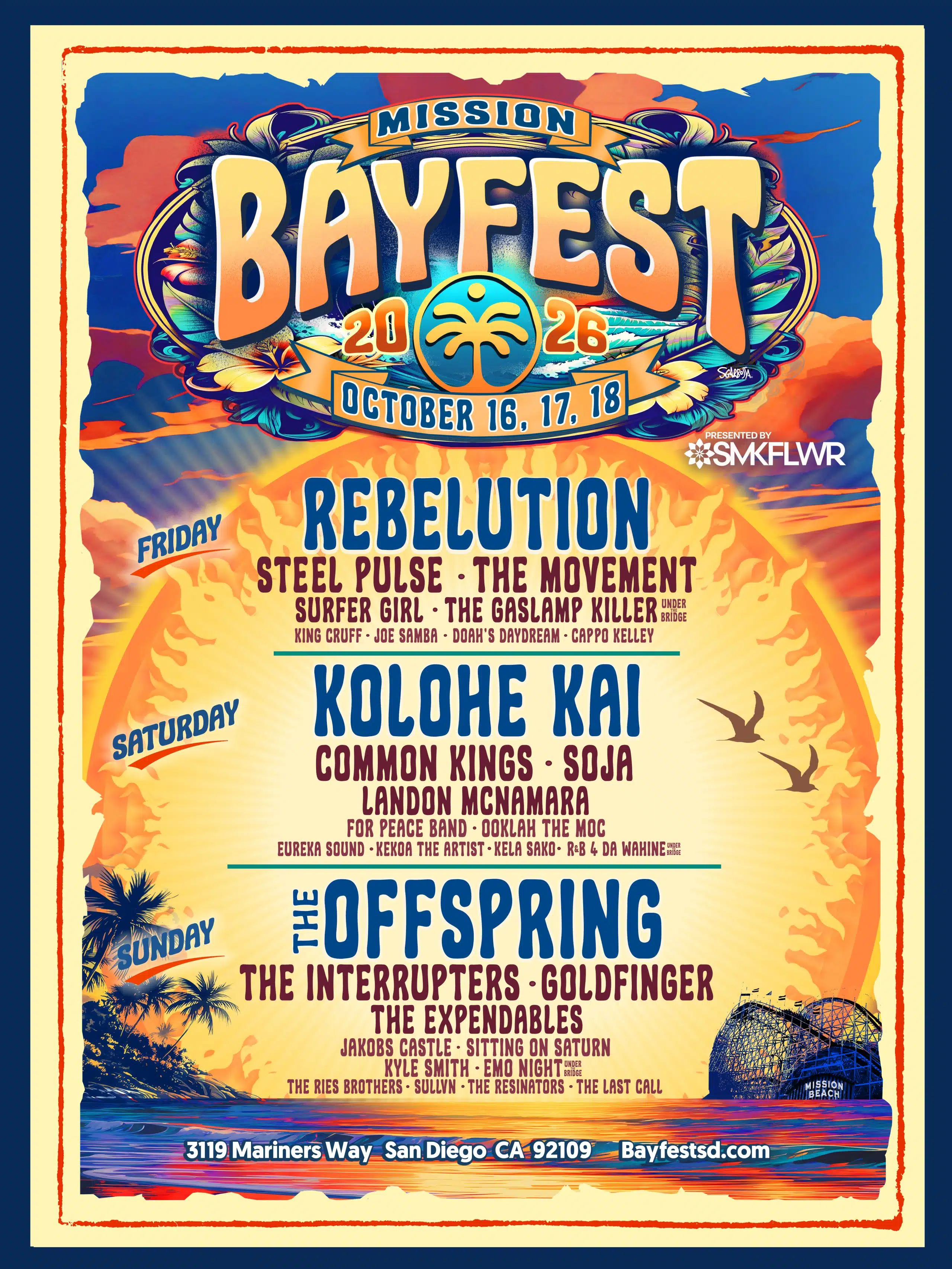 Mission Bayfest lineup