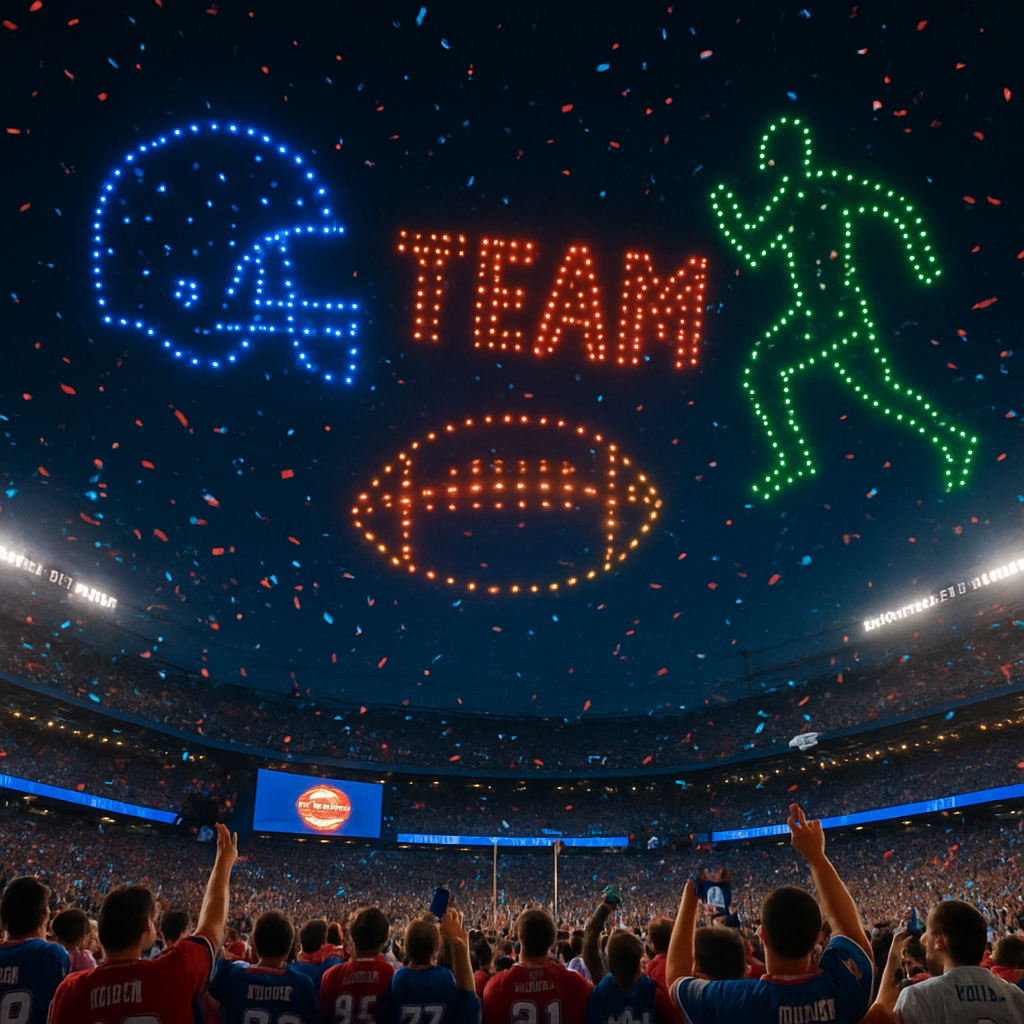 Drone Shows Drive Fan Engagement